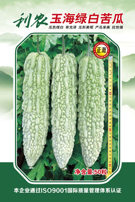 利農(nóng)玉海綠白苦瓜
